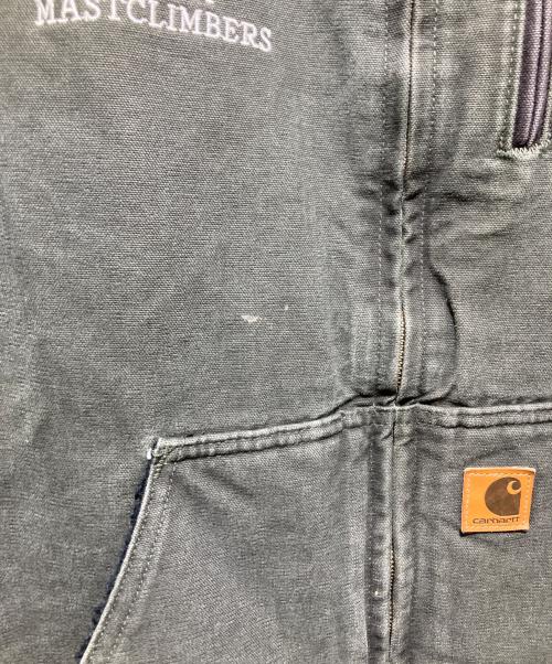 CarHartt（カーハート）CarHartt (カーハート) 企業刺繍付きシェルパラインドサンドストーンベスト グレー サイズ:2XLの古着・服飾アイテム
