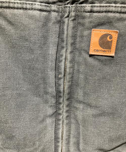 CarHartt（カーハート）CarHartt (カーハート) 企業刺繍付きシェルパラインドサンドストーンベスト グレー サイズ:2XLの古着・服飾アイテム