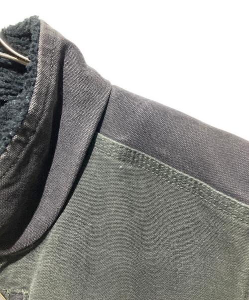 CarHartt（カーハート）CarHartt (カーハート) 企業刺繍付きシェルパラインドサンドストーンベスト グレー サイズ:2XLの古着・服飾アイテム