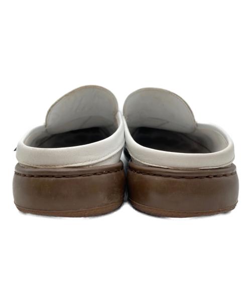 PARABOOT（パラブーツ）PARABOOT (パラブーツ) ANCYL/スリッポン ホワイト サイズ:7　1/2の古着・服飾アイテム