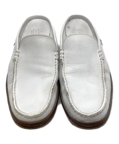 PARABOOT（パラブーツ）PARABOOT (パラブーツ) ANCYL/スリッポン ホワイト サイズ:7　1/2の古着・服飾アイテム