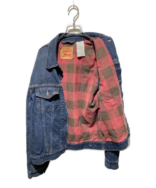 LEVI'S（リーバイス）LEVI'S (リーバイス) 裏ネルデニムジャケット インディゴ サイズ:Mの古着・服飾アイテム