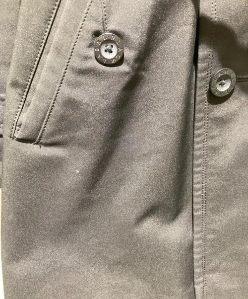 BURBERRY BLACK LABEL（バーバリーブラックレーベル）BURBERRY BLACK LABEL (バーバリーブラックレーベル) ベルト付き裏地ノバチェックトレンチコート ブラック サイズ:Ｌの古着・服飾アイテム