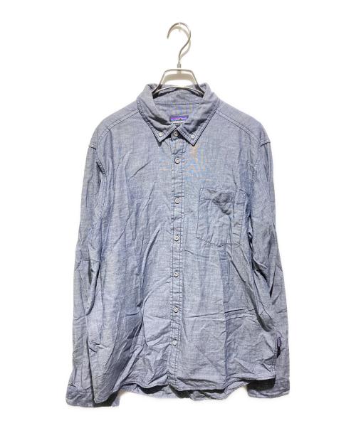 Patagonia（パタゴニア）Patagonia (パタゴニア) FA16シャンブレーボタンダウンシャツ インディゴ サイズ:Ｍの古着・服飾アイテム