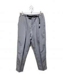 GRAMICCI×Adam et Rope（グラミチ×アダム エ ロペ）の古着「別注 2WAY STRETCH WIDE TAPERED CROPPED」｜グレー