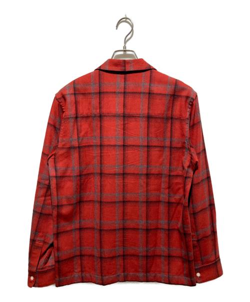 WTAPS（ダブルタップス）WTAPS (ダブルタップス) VATOS L/S/SHIRTS レッド サイズ:Mの古着・服飾アイテム