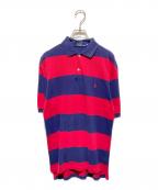 POLO RALPH LAURENポロ・ラルフローレン）の古着「ポロシャツ」｜ネイビー×レッド