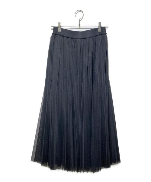 Spick and Span（スピック＆スパン）Spick and Span (スピック＆スパン) チュールスカート ブラック サイズ:38 未使用品の古着・服飾アイテム