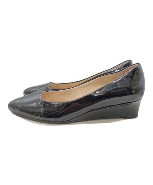 COLE HAAN（コールハーン）COLE HAAN (コールハーン) キンズリー ウェッジ ウォータープルーフ ブラック サイズ:7Bの古着・服飾アイテム