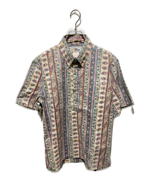 reyn spooner（レイン スプナー）reyn spooner (レイン スプナー) 総柄プルオーバーシャツ ベージュ サイズ:Mの古着・服飾アイテム