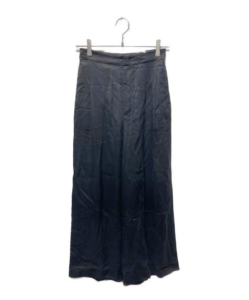 Plage（プラージュ）Plage (プラージュ) fibril linen 混 フレアパンツ ブラック サイズ:34の古着・服飾アイテム