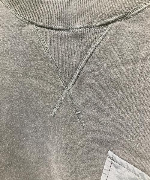 COMME des GARCONS HOMME（コムデギャルソン オム）COMME des GARCONS HOMME (コムデギャルソン オム) AD2023ポケットナイロン切替スウェット ブラック サイズ:Mの古着・服飾アイテム