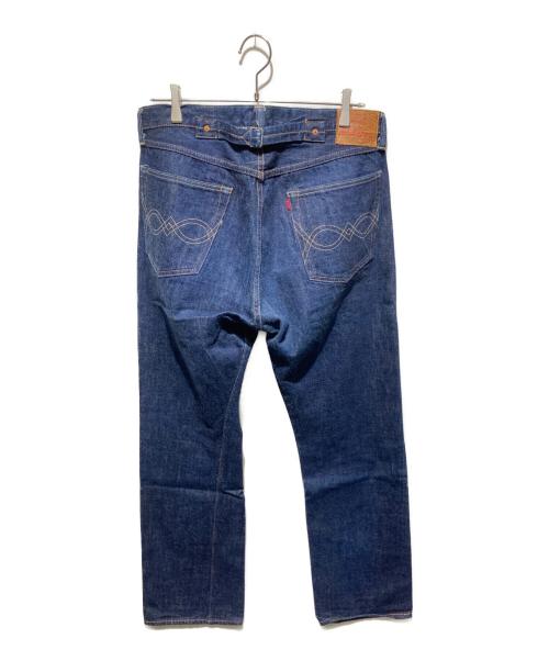 WAREHOUSE（ウエアハウス）WAREHOUSE (ウエアハウス) DD-1004 1937 MODEL BACK STRAP ONE WASH 13.5oz インディゴ サイズ:34の古着・服飾アイテム