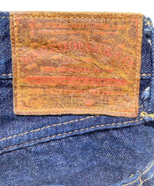 WAREHOUSE（ウエアハウス）WAREHOUSE (ウエアハウス) DD-1004 1937 MODEL BACK STRAP ONE WASH 13.5oz インディゴ サイズ:34の古着・服飾アイテム