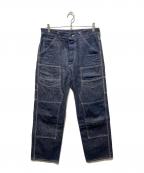 EIGHT Gエイトジー）の古着「Double Knee Denim Painter's Pants」｜インディゴ