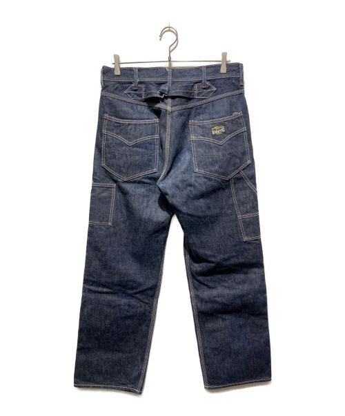 EIGHT G（エイトジー）EIGHT G (エイトジー) Double Knee Denim Painter's Pants インディゴ サイズ:34/34の古着・服飾アイテム