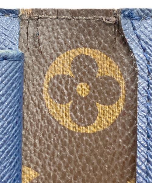 LOUIS VUITTON（ルイ ヴィトン）LOUIS VUITTON (ルイ ヴィトン) 長財布/ポルトフォイユ・マリールーロン アンディゴブルーの古着・服飾アイテム