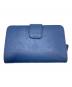 PRADA (プラダ) サフィアーノ ラウンドファスナー財布 ブルー/BLUETTE：13000円