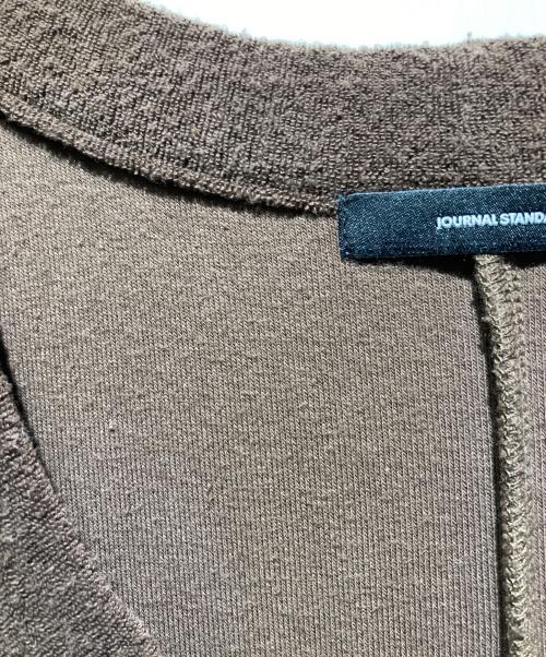 JOURNAL STANDARD（ジャーナルスタンダード）JOURNAL STANDARD (ジャーナルスタンダード) パイルラインワンピース ブラウン サイズ:不明の古着・服飾アイテム