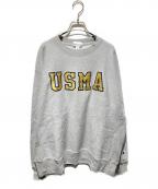 Champion REVERSE WEAVEチャンピオン リバース ウィーブ）の古着「USMA Crew Neck Sweatshirt」｜グレー