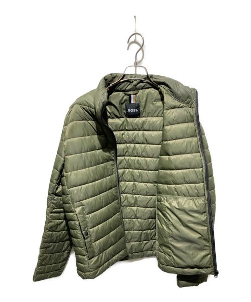 BOSS（ボス）BOSS (ボス) ナイロン中綿ジャケット カーキ サイズ:46の古着・服飾アイテム