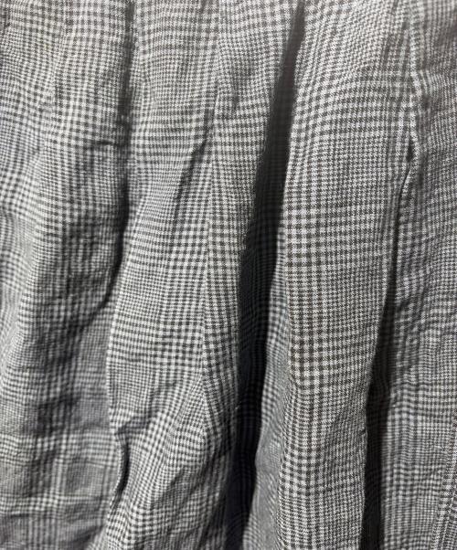 nest Robe（ネストローブ）nest Robe (ネストローブ) リネンラップスカート ブルー サイズ:不明の古着・服飾アイテム