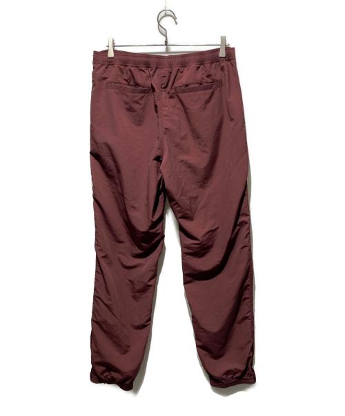 F.C.R.B.（エフシーレアルブリストル）F.C.R.B. (エフシーレアルブリストル) NYLON EASY PANTS バーガンディー サイズ:Lの古着・服飾アイテム