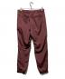 F.C.R.B. (エフシーレアルブリストル) NYLON EASY PANTS バーガンディー サイズ:L：12000円