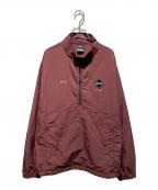 F.C.R.B.エフシーレアルブリストル）の古着「NYLON QUARTER-ZIP BLOUSON」｜バーガンディー