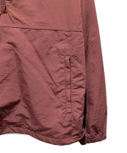 F.C.R.B.（エフシーレアルブリストル）F.C.R.B. (エフシーレアルブリストル) NYLON QUARTER-ZIP BLOUSON バーガンディー サイズ:Lの古着・服飾アイテム