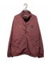 F.C.R.B.（エフシーレアルブリストル）の古着「NYLON QUARTER-ZIP BLOUSON」｜バーガンディー