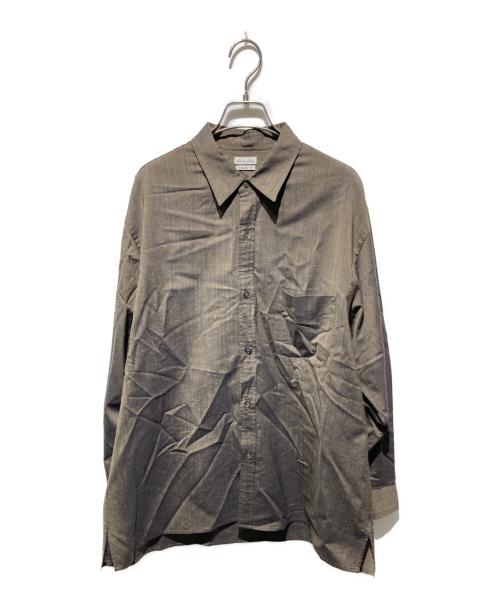 STEVEN ALAN（スティーブンアラン）STEVEN ALAN (スティーブンアラン) LOOSE FIT TRO REGULAR COLLAR SHIRT カーキ サイズ:Ｌの古着・服飾アイテム