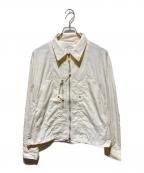 Product Twelveプロダクトトゥエルブ）の古着「26ss Zip Up Utility Shirt」｜エクリュ/Ecru