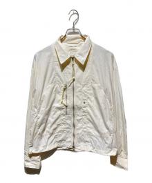 Product Twelve（プロダクトトゥエルブ）の古着「26ss Zip Up Utility Shirt」｜エクリュ/Ecru