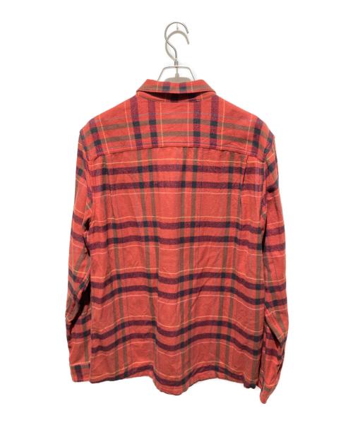 Patagonia（パタゴニア）Patagonia (パタゴニア) FA25 フィヨルド・フランネル・シャツ レッド サイズ:Ｌの古着・服飾アイテム