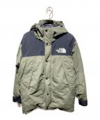 THE NORTH FACEザ ノース フェイス）の古着「マウンテンダウンジャケット」｜カーキ