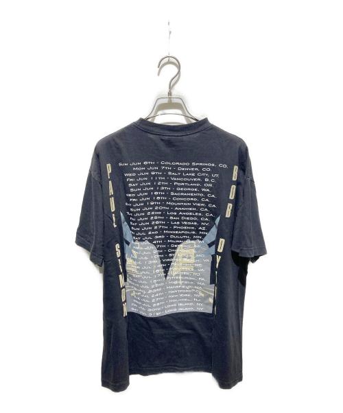 giant（ジャイアント）giant (ジャイアント) paul simon & bob dylanバンドTシャツ ブラック サイズ:Ｌの古着・服飾アイテム