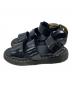 Dr.Martens (ドクターマーチン) Gryphonエナメルサンダル ブラック サイズ:39：5000円