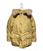 WOOLRICHウールリッチ）の古着「ダウンジャケット/ARCTIC PARKA/アークティックパーカー」｜ベージュ