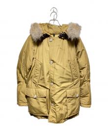 WOOLRICH（ウールリッチ）の古着「ダウンジャケット/ARCTIC PARKA/アークティックパーカー」｜ベージュ