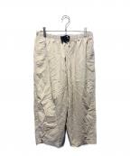 GRAMICCIグラミチ）の古着「クライミングパンツ/LINENCOTTONBALLOONPANT」｜ベージュ