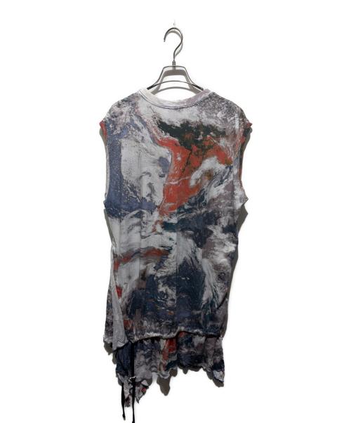 DIESEL（ディーゼル）DIESEL (ディーゼル) Loose Fit Printed Dress/ノースリーブワンピース マルチカラー サイズ:Sの古着・服飾アイテム