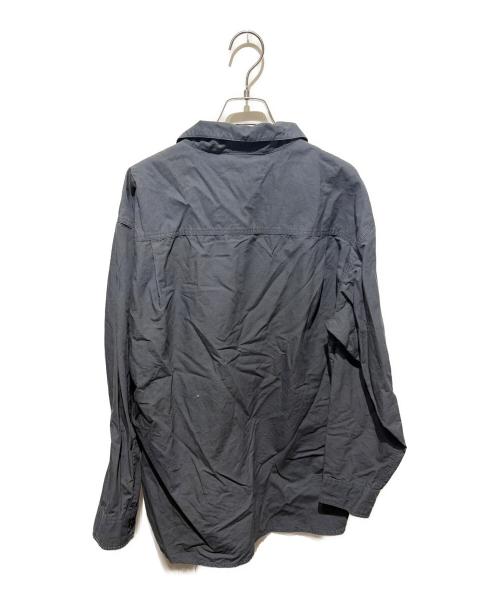 MHL（エムエイチエル）MHL (エムエイチエル) CRISP COTTON LINEN ネイビー サイズ:Mの古着・服飾アイテム