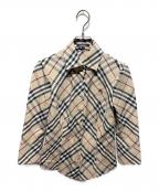 BURBERRY LONDONバーバリーロンドン）の古着「ノバチェック柄シャツ」｜ベージュ