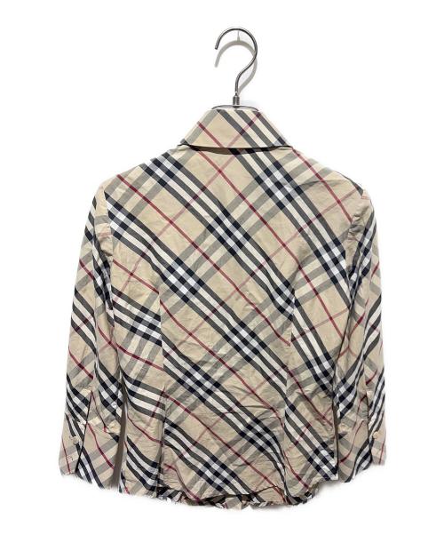 BURBERRY LONDON（バーバリーロンドン）BURBERRY LONDON (バーバリーロンドン) ノバチェック柄シャツ ベージュ サイズ:5の古着・服飾アイテム
