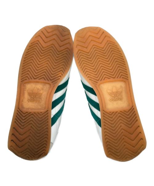 adidas（アディダス）adidas (アディダス) BEAUTY&YOUTH (ビューティーアンドユース) 別注 Country Japan/ローカットスニーカー グリーン×ホワイト サイズ:27cmの古着・服飾アイテム