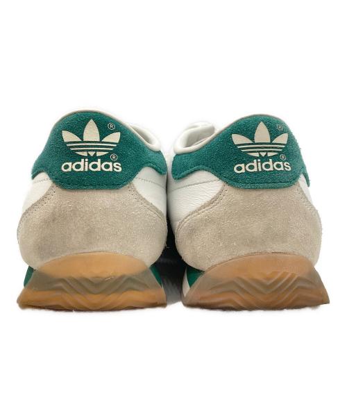 adidas（アディダス）adidas (アディダス) BEAUTY&YOUTH (ビューティーアンドユース) 別注 Country Japan/ローカットスニーカー グリーン×ホワイト サイズ:27cmの古着・服飾アイテム