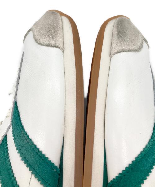 adidas（アディダス）adidas (アディダス) BEAUTY&YOUTH (ビューティーアンドユース) 別注 Country Japan/ローカットスニーカー グリーン×ホワイト サイズ:27cmの古着・服飾アイテム
