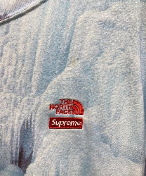 THE NORTH FACE（ザ ノース フェイス）THE NORTH FACE (ザ ノース フェイス) Supreme (シュプリーム) 21ss/Ice Climb Tee ブルー サイズ:Ｍの古着・服飾アイテム
