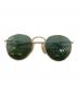 RAY-BAN（レイバン）の古着「サングラス/ROUND METAL」｜ゴールド